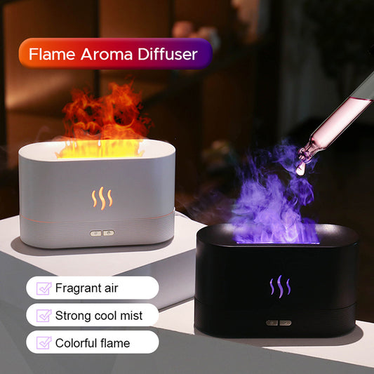 USB Flame Aroma Diffuser