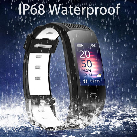 Bluetooth Smart Sports Bracelet Color Screen Watch
