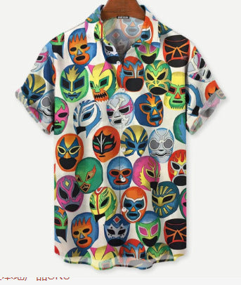 Men's 3D Printed Hawaiian Shirt Summer Vacation