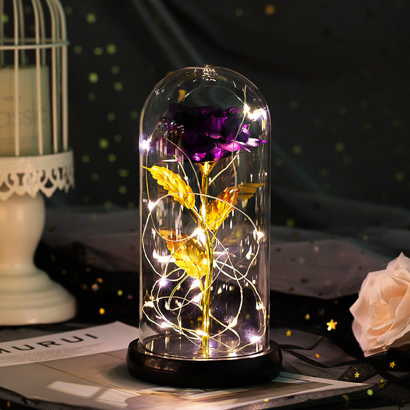 Enchanted Forever Rose LED Christmas Decor