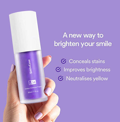 Purple Press Type Teeth Whitening Toothpaste