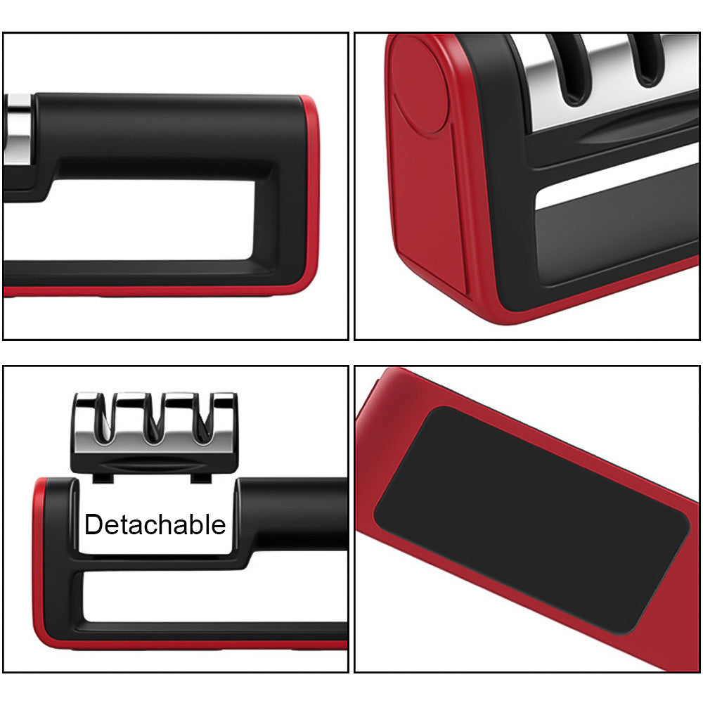 Professional 3-Stage Diamond Knife Sharpener Tool