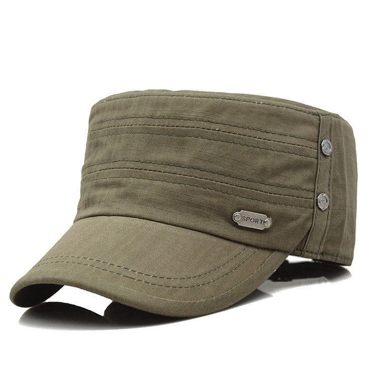 Spring Summer Flat-top Cap Thin Stylish Men Women
