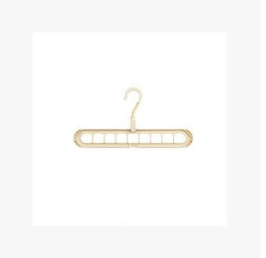 Plastic Clothes Hanger with Storage Hook