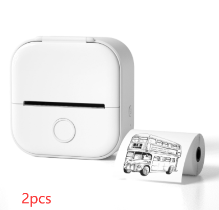 Mini Portable Thermal Label Printer - Ideal for Students and Price Tags