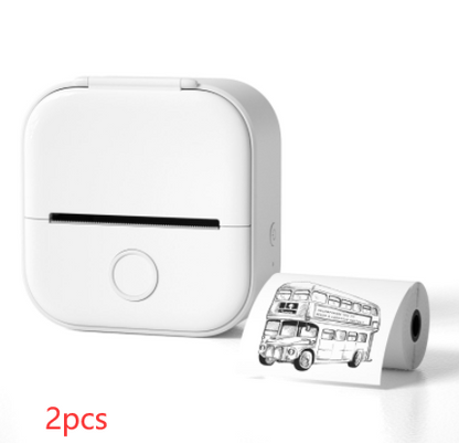 Mini Portable Thermal Label Printer - Ideal for Students and Price Tags