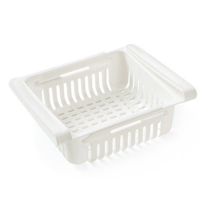 Stretchable Multifunction Refrigerator Storage Basket