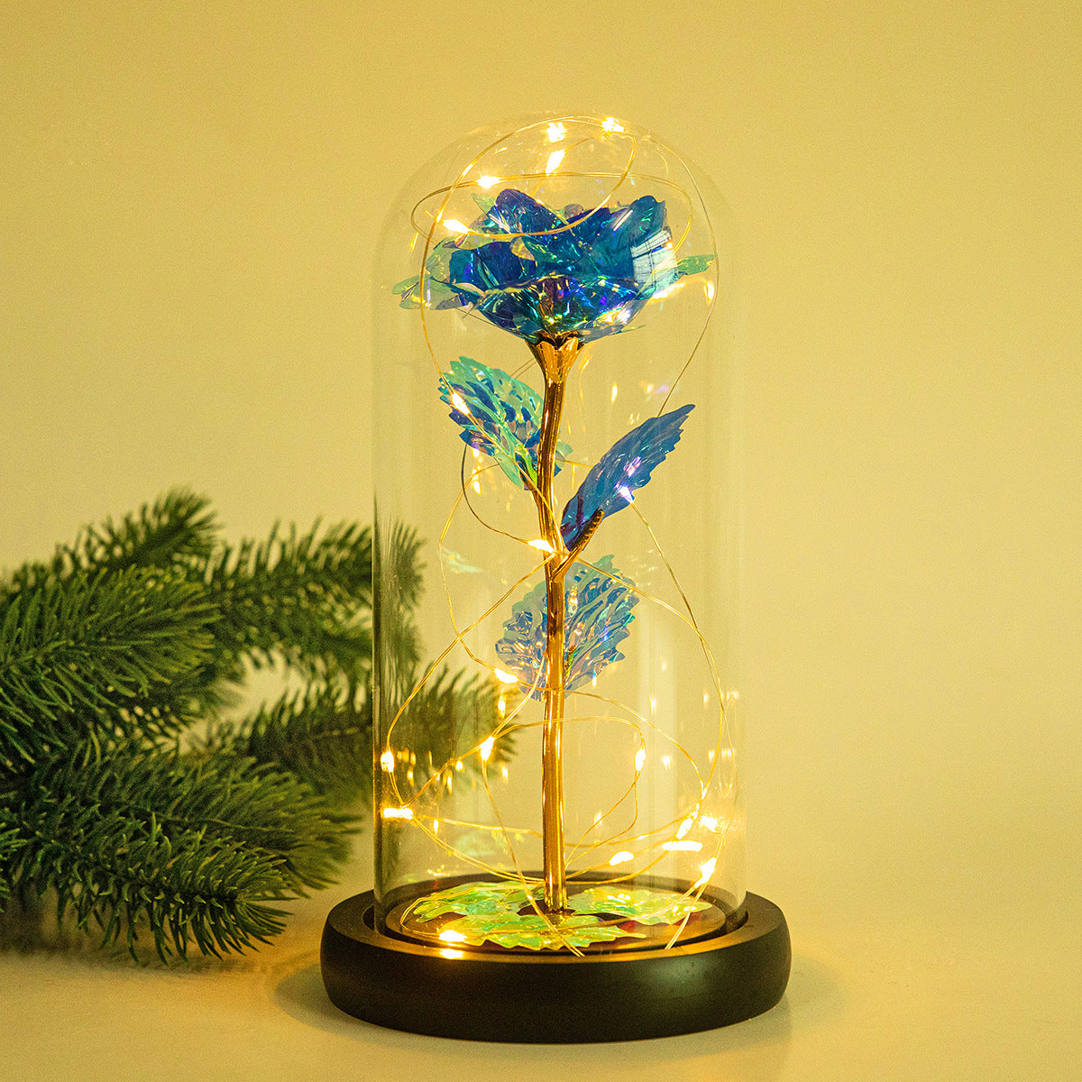 Enchanted Forever Rose LED Christmas Decor