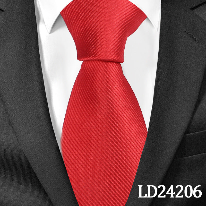 instripe Classic Polyester Tie Set, 6cm Necktie