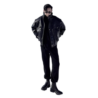 Jacket Leather Coat Autumn And Winter Men's Coat