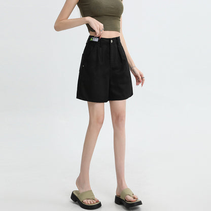 Summer Ultra-thin Tencel Lyocell Denim Shorts