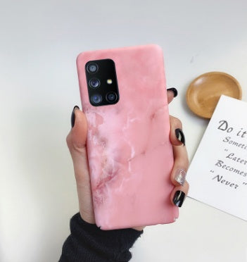 Frosted marble phone case