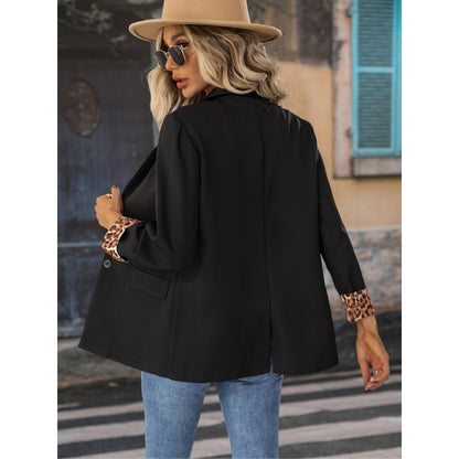 Design Sense Casual Small Suit Long Sleeve Coat