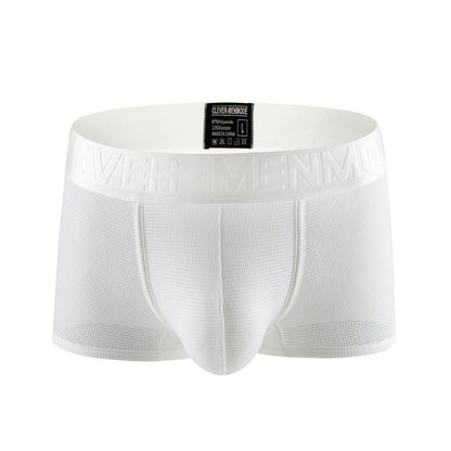 Men's Breathable Mesh Low Waist Boxers