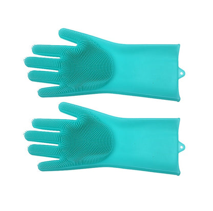 Silicone Heat-Resistant Scrubbing Gloves