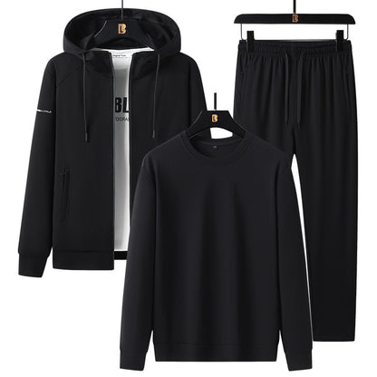 Spring And Autumn Men's Sports And Leisure Suit