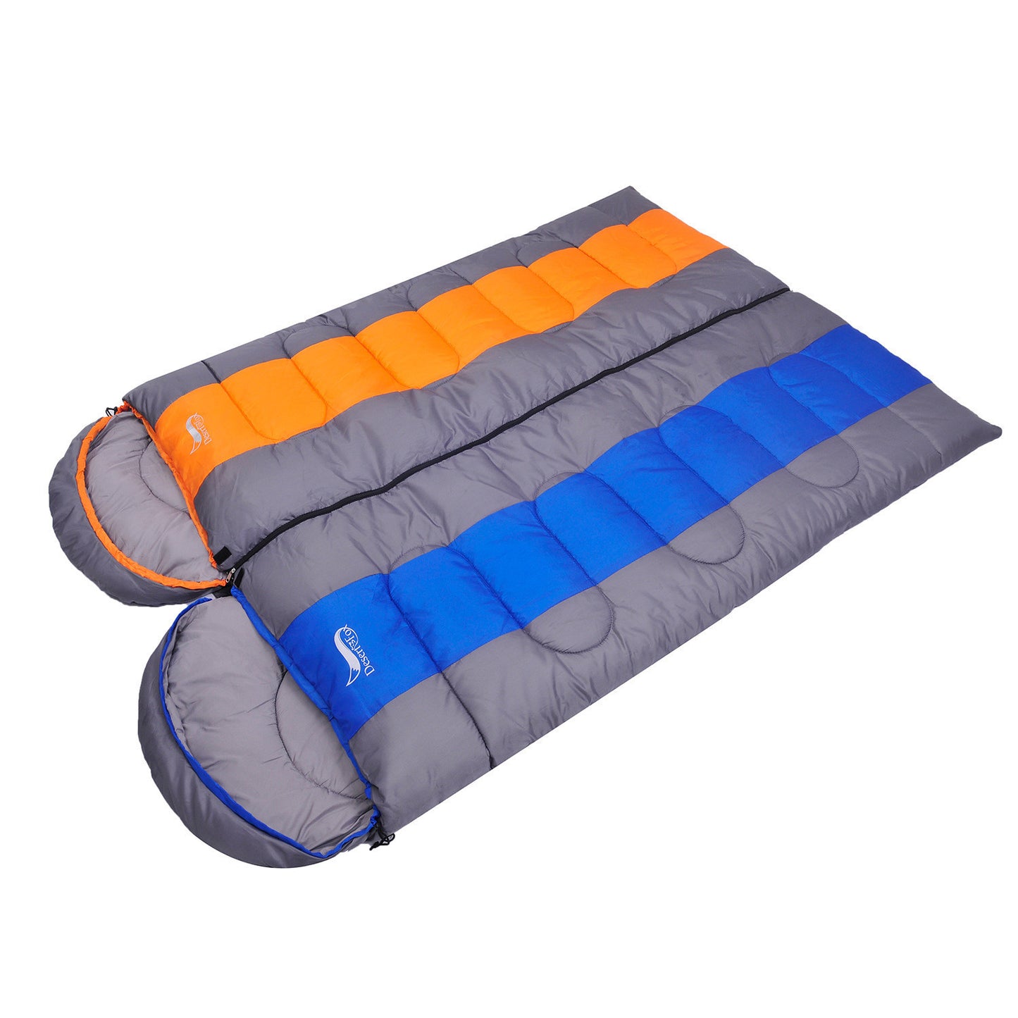 Lightweight Envelope Sleeping Bag - Warm & Cold Weather for Camping