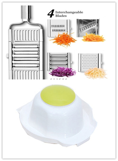 Stainless Steel Grater Vegetable Fruit Slicer Peeler