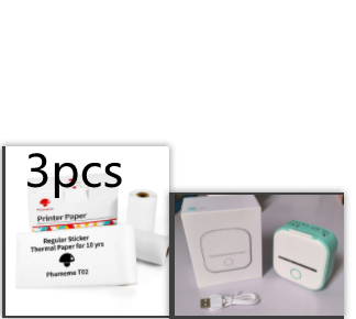 Mini Portable Thermal Label Printer - Ideal for Students and Price Tags