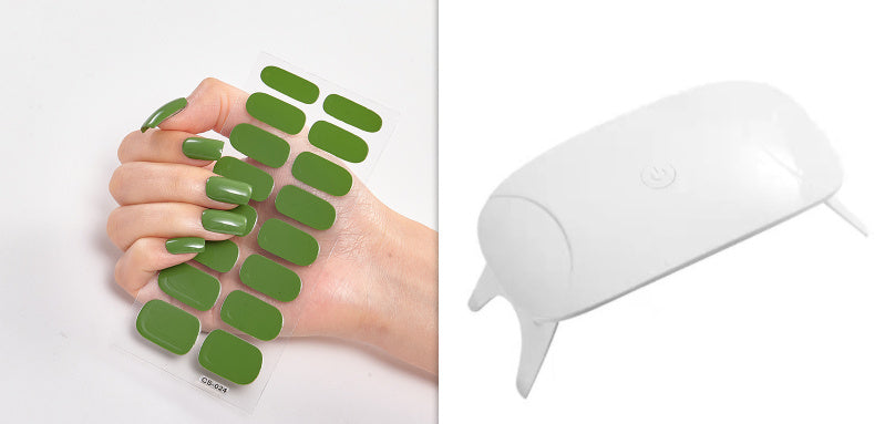 Waterproof Long Lasting Nail Stickers Letter Color