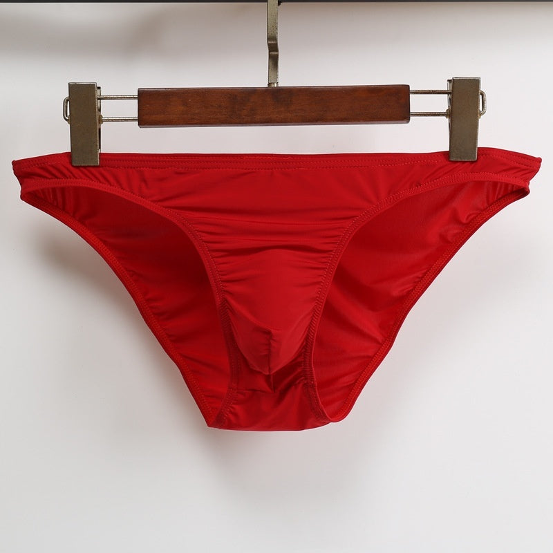 Low Waist Transparent Youth Breathable Men's Triangle Underwear