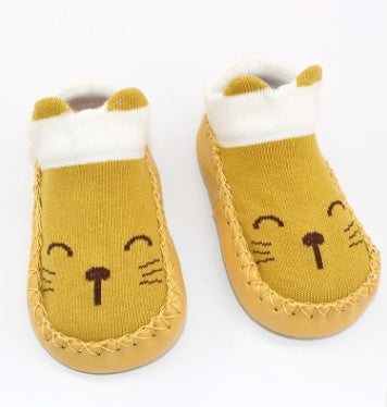 Cartoon baby non-slip shoes