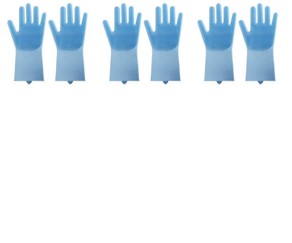 Silicone Heat-Resistant Scrubbing Gloves