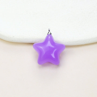 Acrylic Jelly Star Pendant