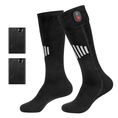 Electric Heating Pure Cotton Skiing Warm-keeping Socks