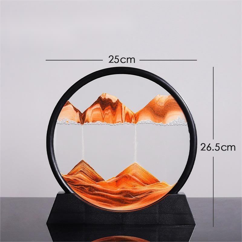 Quicksand Painting Hourglass Glass Decoration Crafts