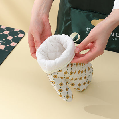 Heat Resistant Oven Mitts Anti-Scalding Gloves