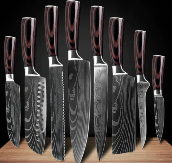 Carpenter's 6 or 8 Piece Knife Set