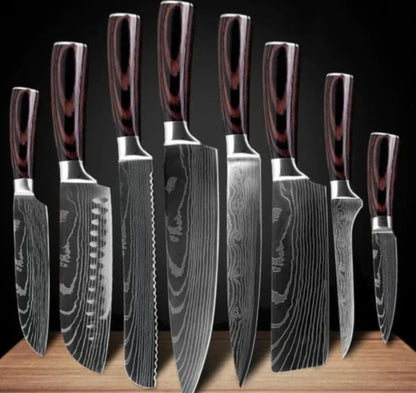 Carpenter's 6 or 8 Piece Knife Set
