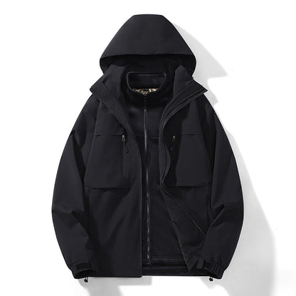 Men's And Women's Three-in-one Spring And Autumn Windproof