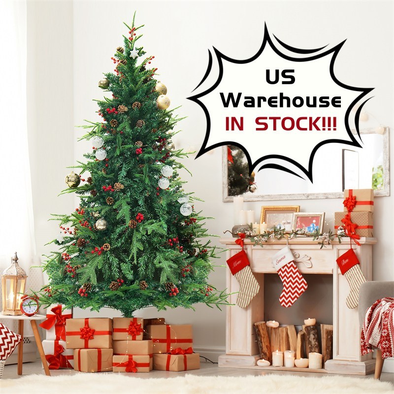 PVC Snow Christmas Tree Decor