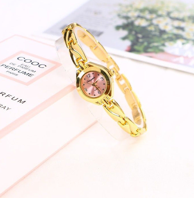 Women's Gold Stainless Steel Fashion Watch
