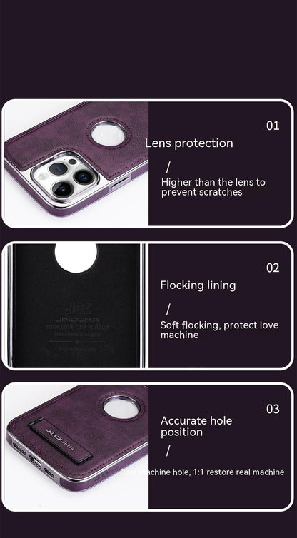 High-Grade Leather Drop-Resistant Phone Case