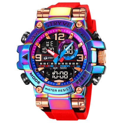 Colorful Luminous Sports Waterproof Watch