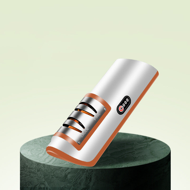 USB Rechargeable Electric Knife Sharpener - Automatic Adjustable