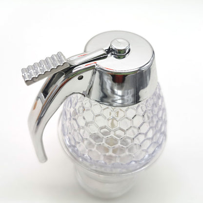 Squeeze Honey Jar Container Bee Drip Dispenser