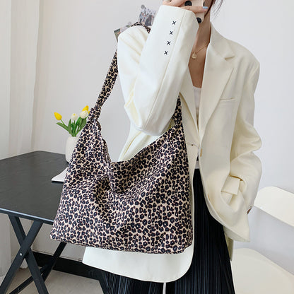 Leopard Print Shoulder Bag