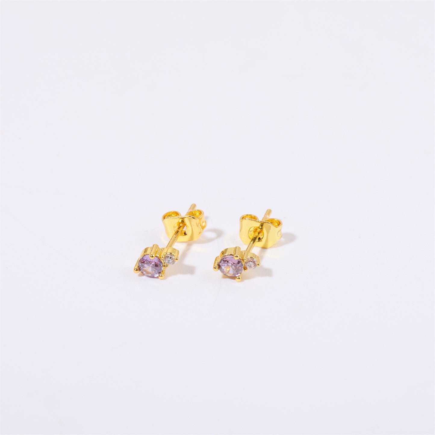 December Birthstone Zircon Earrings