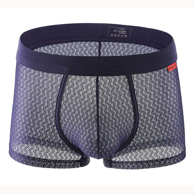 Men's Fashion Personalized Ice Breathable Underpants
