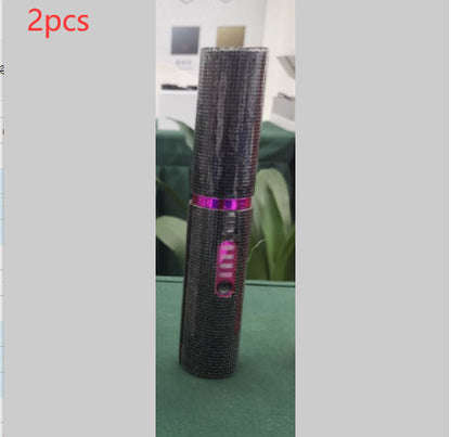 2-In-1 Electric USB Hair Straightening Brush Comb