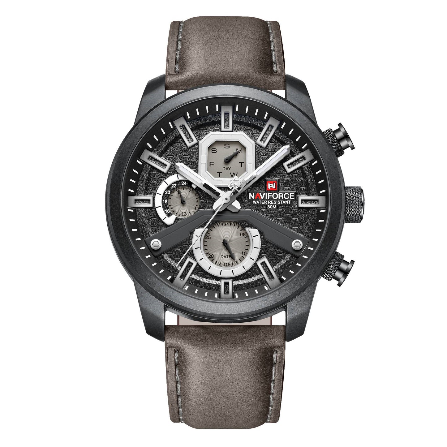 Fashion Luminous Waterproof Large Dial Watch