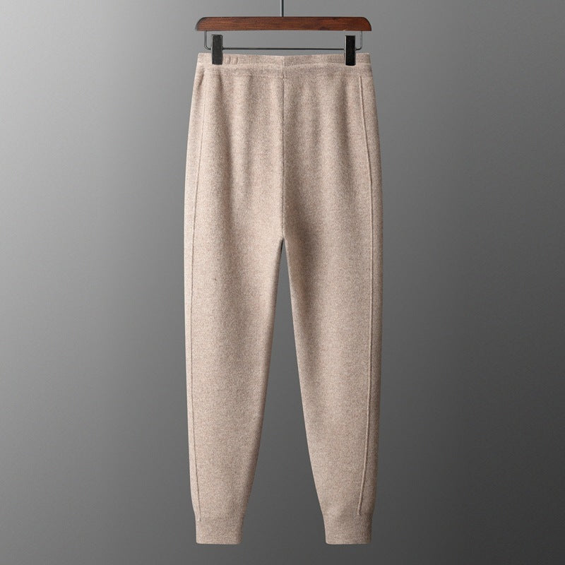Men's Thick Wool Harem Pants