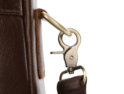 Men's Portable Cross-body Briefcase