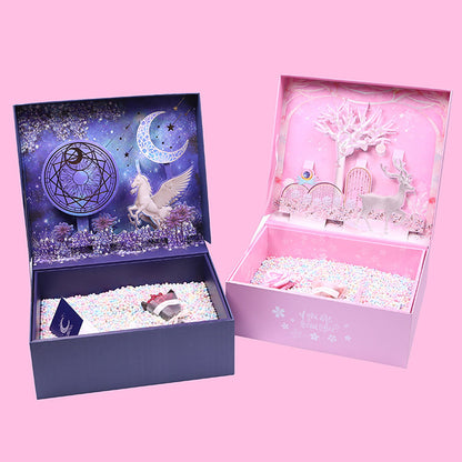 Hand Gift Packaging Box Customizable Birthday Bag