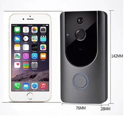 Smart WiFi Video Doorbell Camera Wireless Visual Intercom With Chime