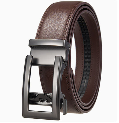Antique Cowhide Men's Leather Casual Business Belt